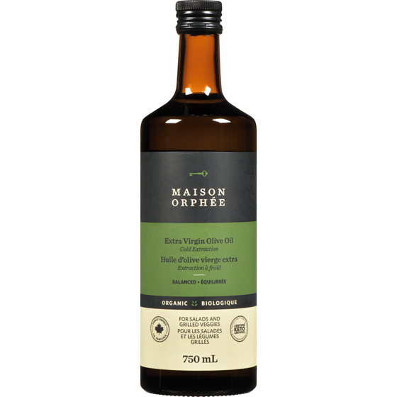 Maison Orphée Huile d’olive noire extra-vierge 750 ml, 3,07 $/100ml