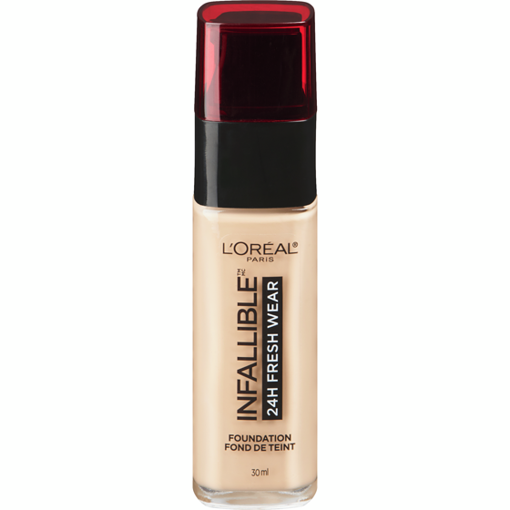 L'Oreal Paris Foundation Infallible Fresh Wear 24HR, Lightweight, Longwear, Breathable Formula, True Beige 30 ml, $78.40/100ml