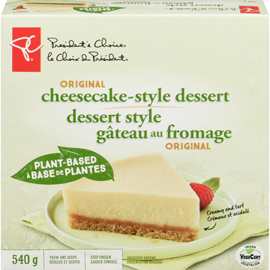 Dessert style gâteau au fromage original À base de plantesPC