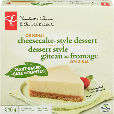 Dessert style gâteau au fromage, original À base de plantesPC