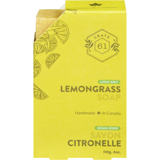Crate 61 Savon naturel Crate 61, citronnelle 110 g, 4,08 $/100g