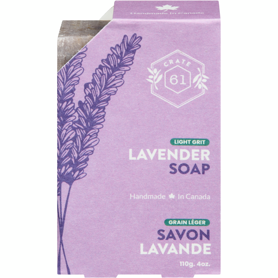 Crate 61 Savon naturel Crate 61, lavande 110 g, 4,08 $/100g