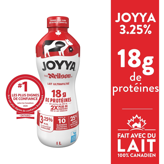 Neilson Lait homogénéisé ultrafiltré 3,25% 1 l, 0,50 $/100ml