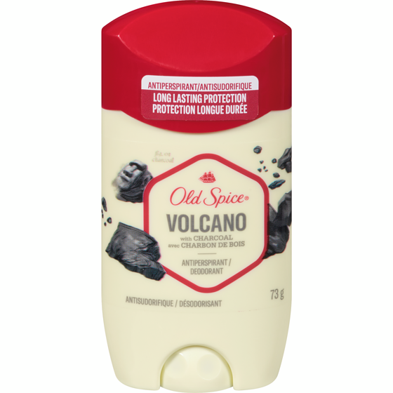 Old Spice Invisible Solid Antiperspirant Deodorant for Men Volcano with Charcoal Scent 73 g, $13.00/100g