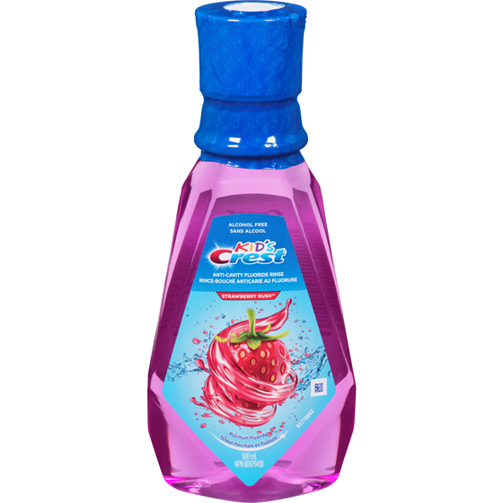 Crest Kids Strawberry Rush Rinse 500 ml, $1.26/100ml
