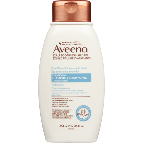 Aveeno Rose Water and Chamomile Blend Shampoo 354 ml, $3.81/100ml