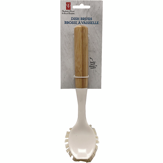 le Choix du Président Brosse pour vaisselle avec manche en bambou 1 ea, 7,99 $/1ch