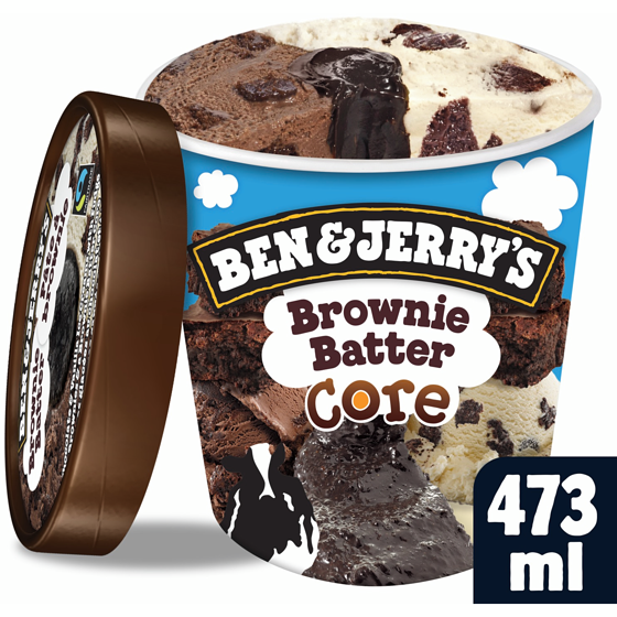 Ben & Jerry's Ice Cream Brownie Batter Core Non-GMO 473 ml, $1.06/100ml