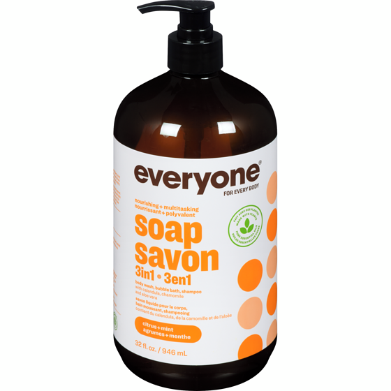 Everyone Soap 3 In 1 Citrus + Mint 946 ml, $1.80/100ml