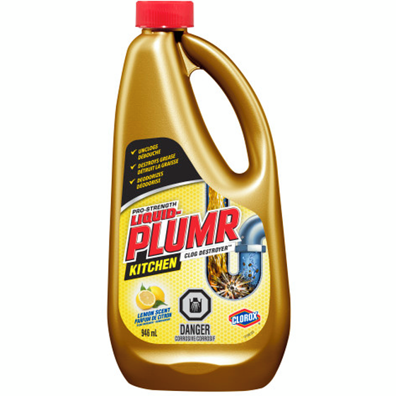 Clorox Kitchen Clog Destroyer With Lemon 946 ml, $1.16/100ml
