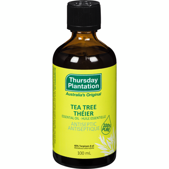 Thursday’s Plantation Huile essentielle d’arbre à thé 100 ml, 34,99 $/100ml