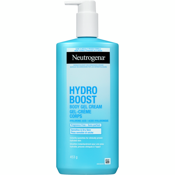 Neutrogena Hyaluronic Boost Hydro Boost Body Cream Gel, Fragrance Free 453 g, $4.19/100g