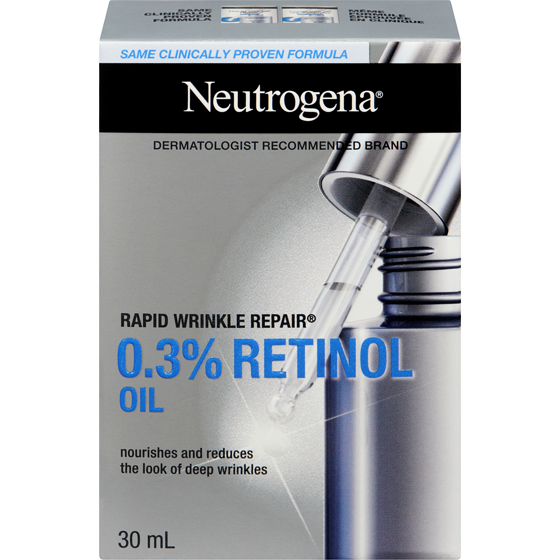 Neutrogena Rapid Wrinkle Repair Retinol Oil 30 ml, $128.97/100ml
