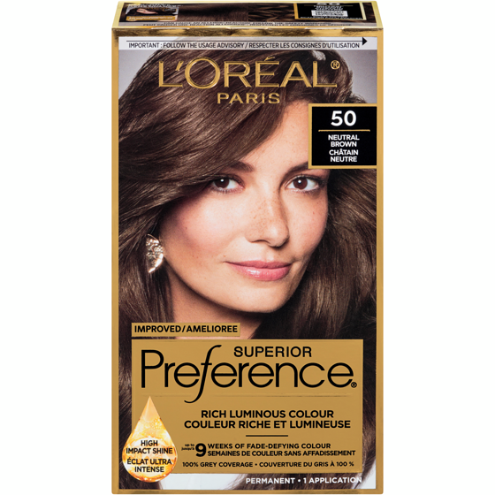 L'Oreal Paris Feria Permanent Hair Colour, 50 Havana Brown 1 ea, $19.49/1ea
