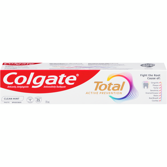 Colgate Total Clean Mint Toothpaste 170 ml, $4.41/100ml