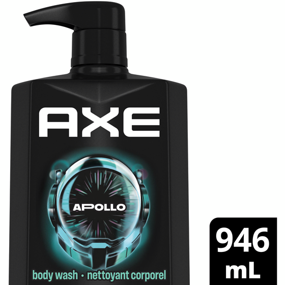 Axe Body Wash Apollo Sage & Cedarwood 946 ml, $0.84/100ml