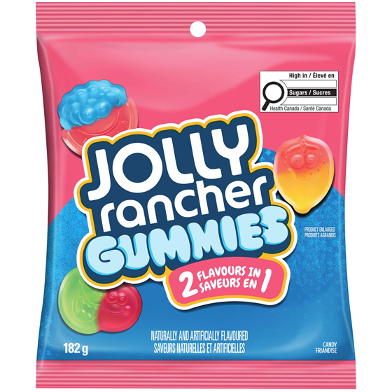 JOLLY RANCHER 2-in-1 Gummies 182 g, $1.92/100g