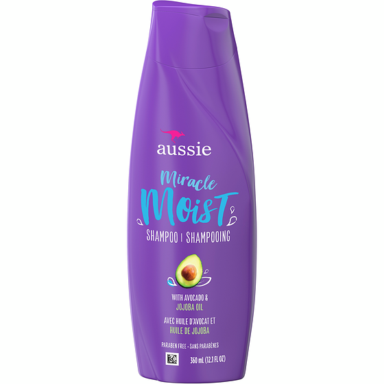 Aussie Shampooing Miracle Moist 360 ml, 1,80 $/100ml