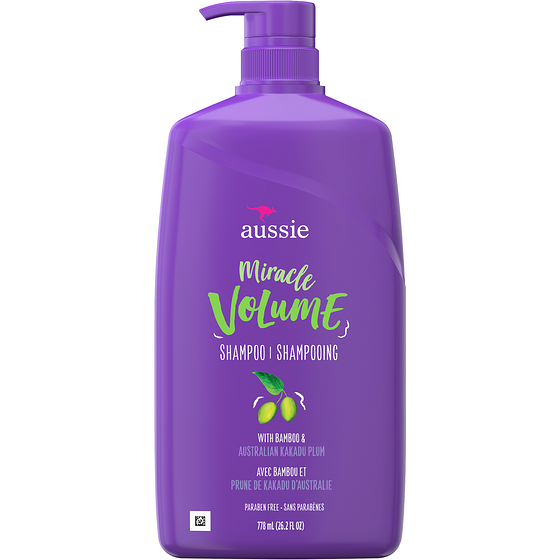 Aussie Miracle Volume Shampoo     778 ml, $1.61/100ml