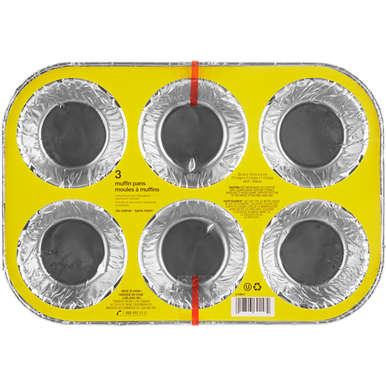 No Name Foil Muffin Pan 1 ea, $2.00/1ea
