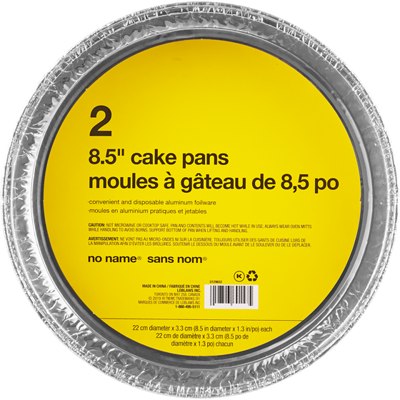 Sans Nom Moule à gâteau rond 1 ea, 2,25 $/1ch
