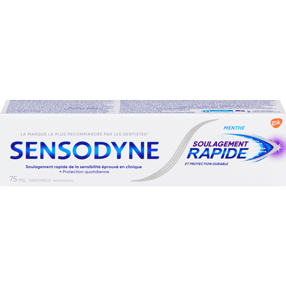 Sensodyne Soulagement Rapide (Dentifrice) 75 ml, 9,33 $/100ml