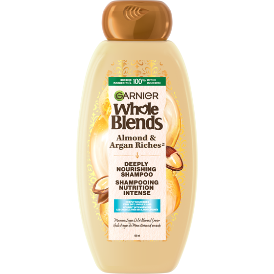 Garnier Whole Blends Argan Richesse Shampoo 650 ml, $1.77/100ml