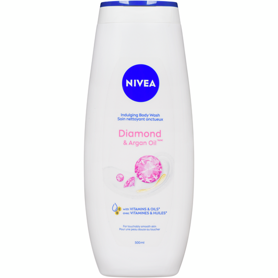 Nivea Soap, Care and Diamond Body Wash Diamond Shimmer Calla Lily Scent 500 ml, $0.90/100ml