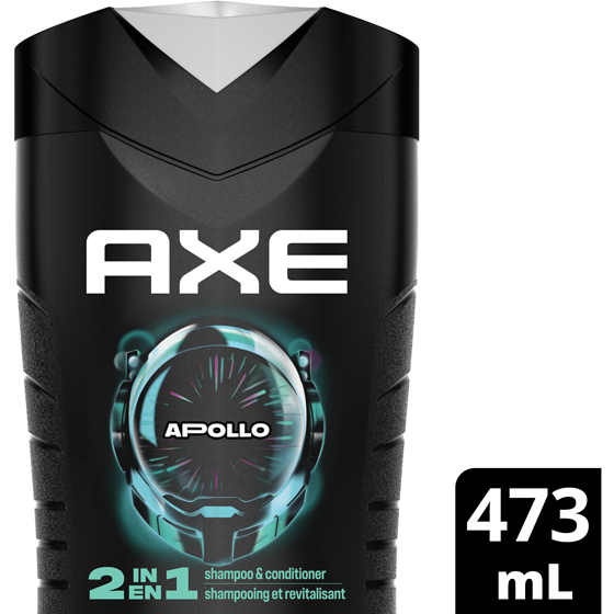 Axe Shampooing et Revitalisant 2-en-1 Apollo 473 ml, 1,37 $/100ml