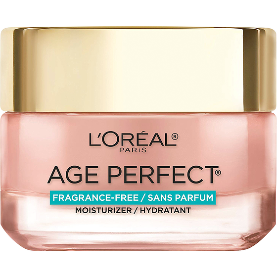 L'Oreal Paris Age Perfect Rosy Tone Fragrance-Free Moisturizer, with LHA & Imperial Peony Extract 50 ml, $87.98/100ml