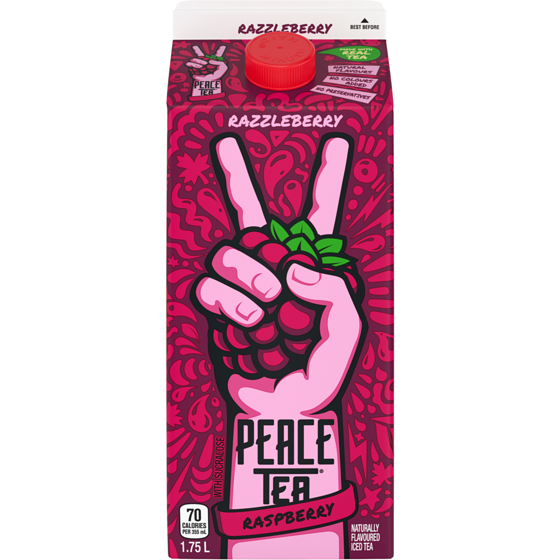 Peace Tea Razzleberry 1.75 l, $0.17/100ml