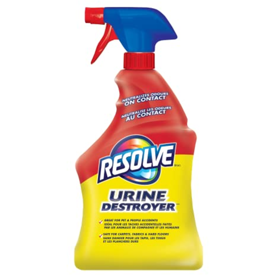 Resolve Urine Destroyer, Clean & Neutralizes Odours on Carpet, Fabric & Hardwood 946 ml, $1.58/100ml