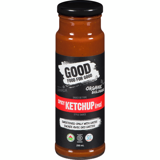 Good Food for Good Organic Spicy Ketchup 250 ml, $3.20/100ml