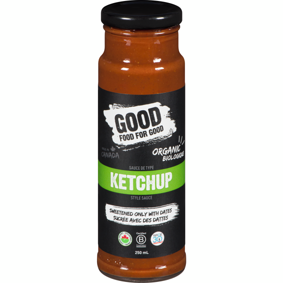 Good Food for Good Organic Ketchup 250 ml, $3.20/100ml