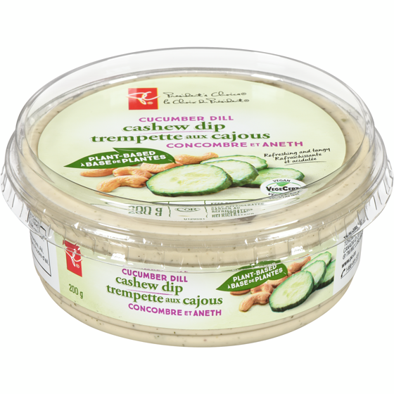 Trempette Aux Concombres Et Aux Noix De Cajou À Base De Plantes PC