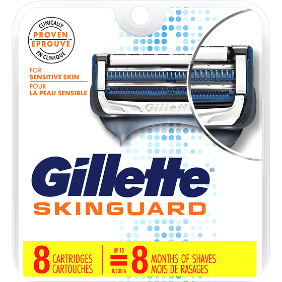 Gillette SkinGuard Men's Razor Blade Refill, 8 Blade Refills 8 ea, $5.87/1ea