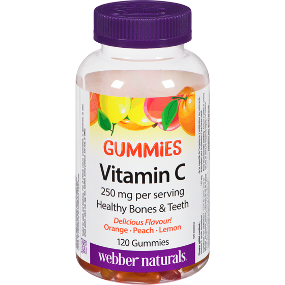 Webber Naturals Vitamin C 125mg Gummies 120 ea, $0.14/1ea