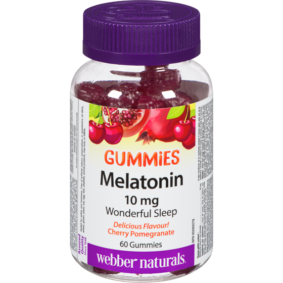 Webber Naturals Sleep Support Melatonin 10mg Gummies 60 ea, $0.28/1ea