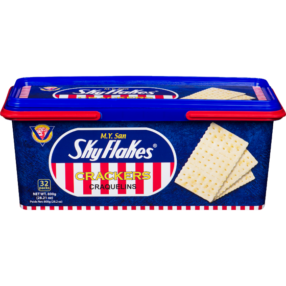Skyflakes Craquelins MY San 800 g, 0,88 $/100g