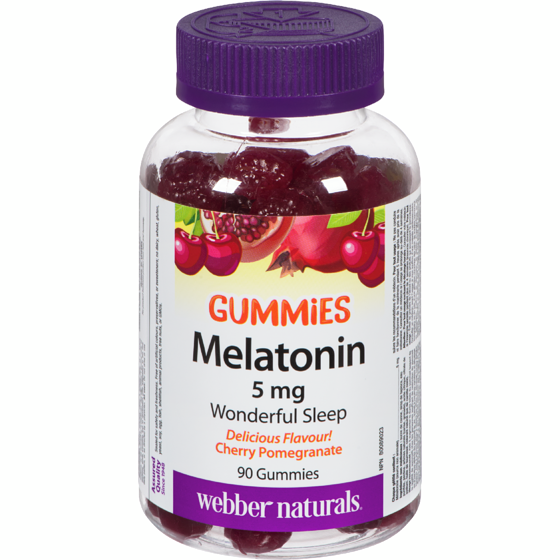 Webber Naturals Melatonin 5mg Gummies 90 ea, $0.19/1ea
