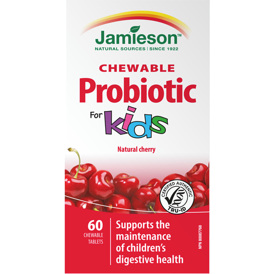 Jamieson Chewable Probiotics for Kids 60 ea, $0.42/1ea