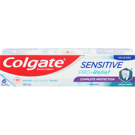 Colgate Sensitive Pro-Relief Complete Protection Toothpaste 120 ml, $6.66/100ml