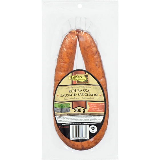 Harvest Kolbassa Sausage 300 g, $3.00/100g