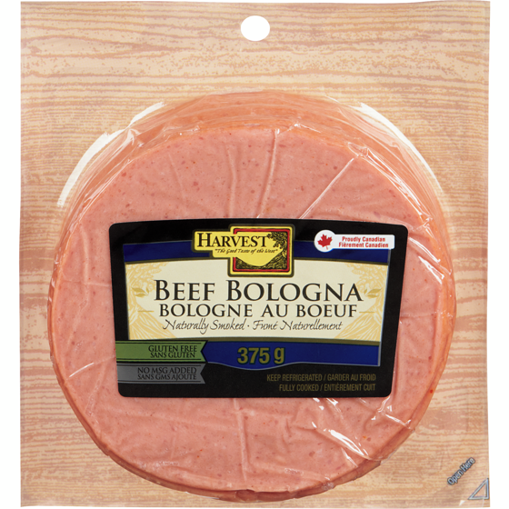 Harvest Beef Bologna 375 g, $2.13/100g