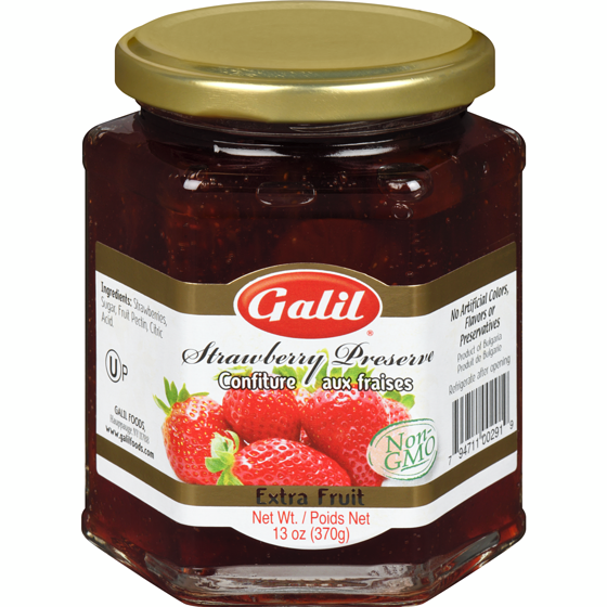 Galil Preserve Strawberry 368 g, $1.08/100g