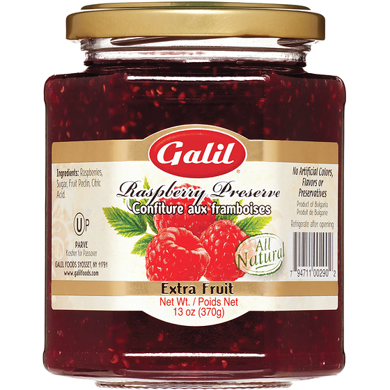 Galil Preserve Raspberry Jam 368 g, $2.17/100g