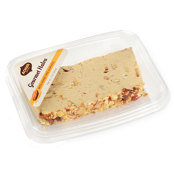 Achva Gourmet Halva With Honey and Almonds 200 g, $2.50/100g