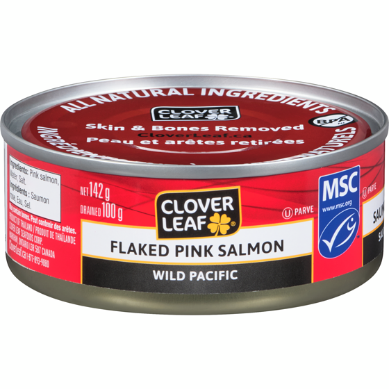 Clover Leaf Pink Salmon Wild Pacific 142 g, $2.67/100g