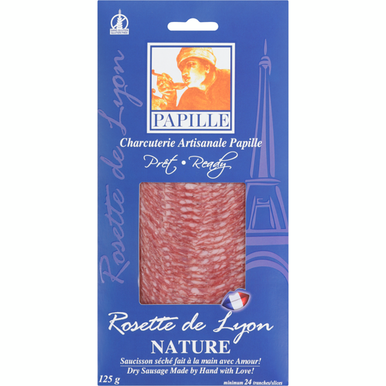 Papillon Pre-sliced Rosette, Nature 125 g, $7.99/100g