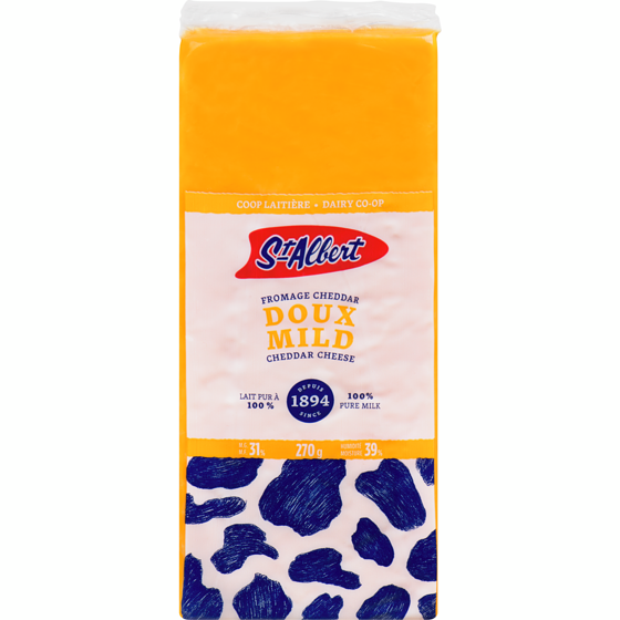 St Albert Mild Colour Cheddar 270 g, $4.55/100g